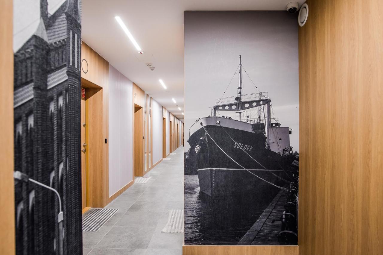 Shipyard Gdansk Apartment - Free Private Parking Екстериор снимка